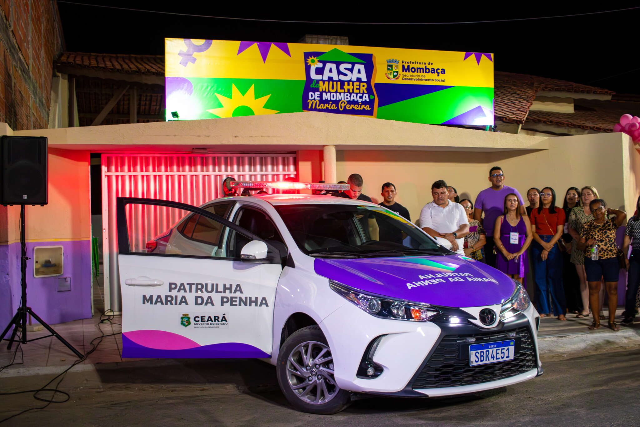 Governo do Ceará e Prefeitura de Mombaça inauguram a Casa da Mulher Mombacense