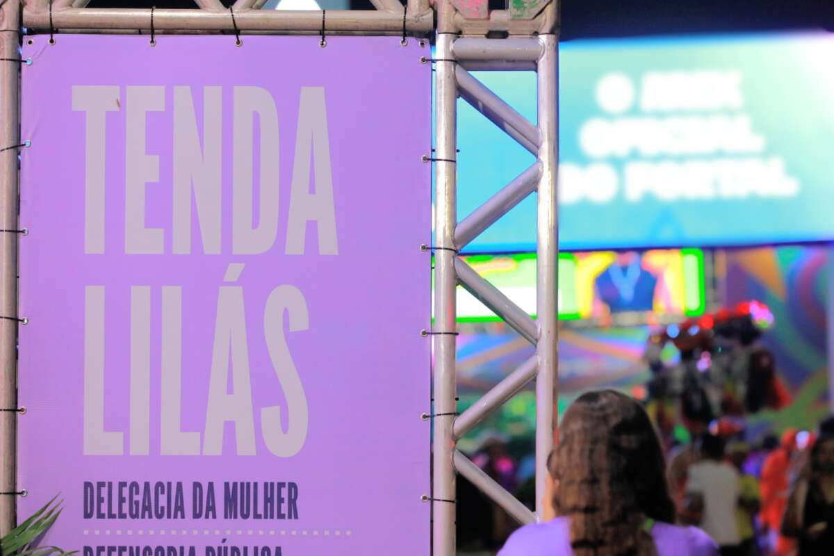 Governo do Ceará reforça proteção às mulheres com Tenda Lilás no CarnaSobral 2024