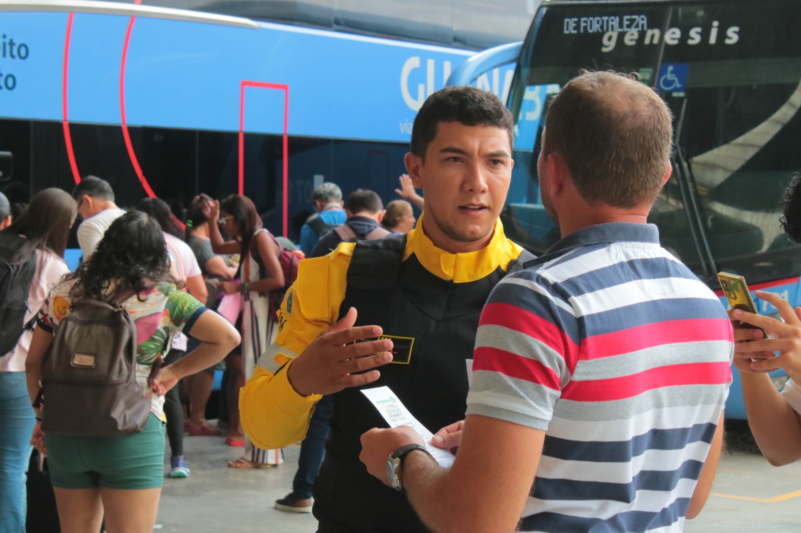 Detran-CE intensifica operação “Tô de cinto, tô seguro” nesta sexta (27) em rodoviárias cearenses