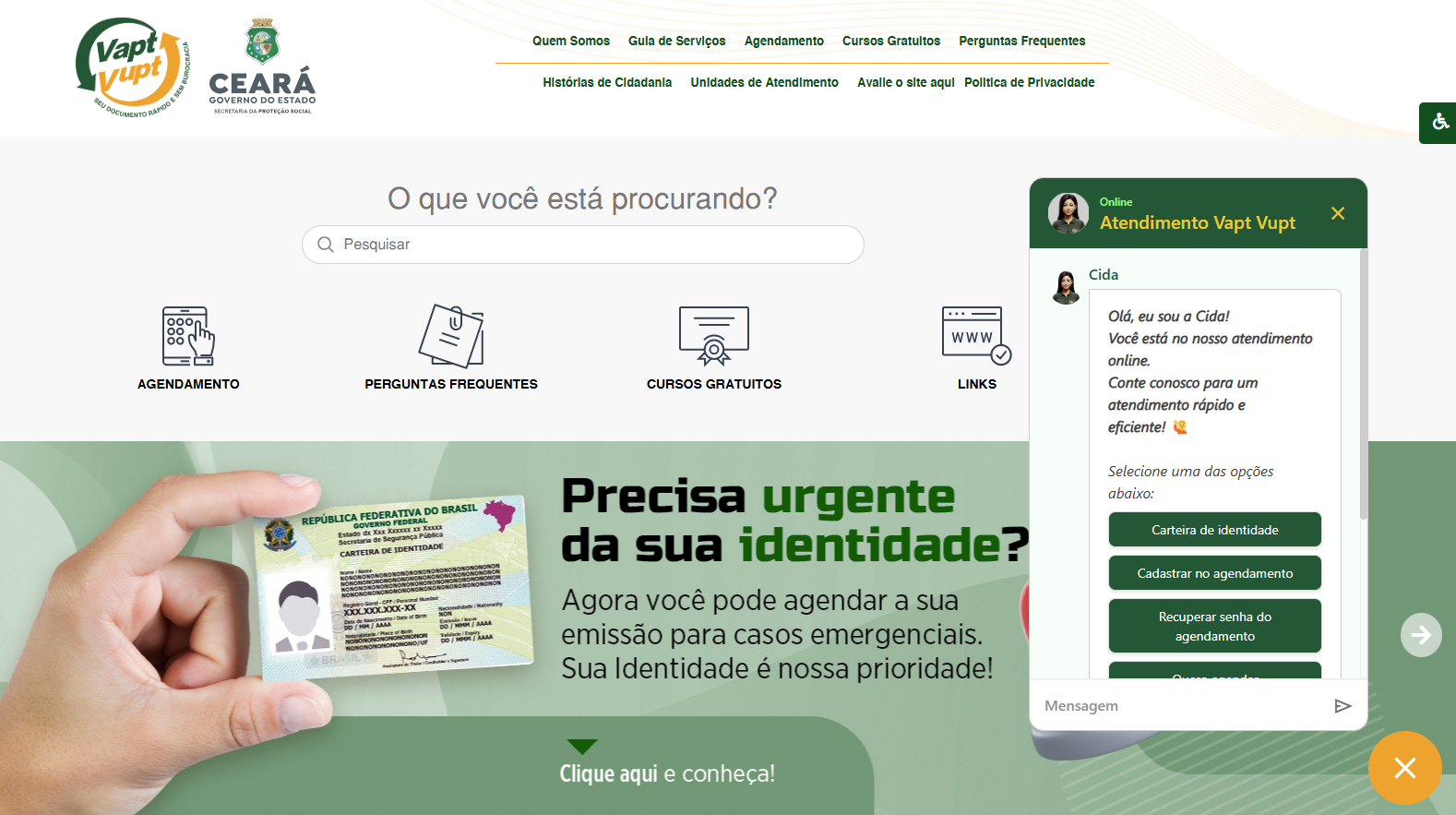 Vapt Vupt lança assistente virtual para facilitar atendimento aos cidadãos