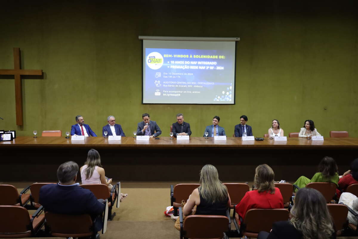 Sefaz-CE é homenageada em evento pelos 10 anos do Núcleo de Apoio Contábil e Fiscal