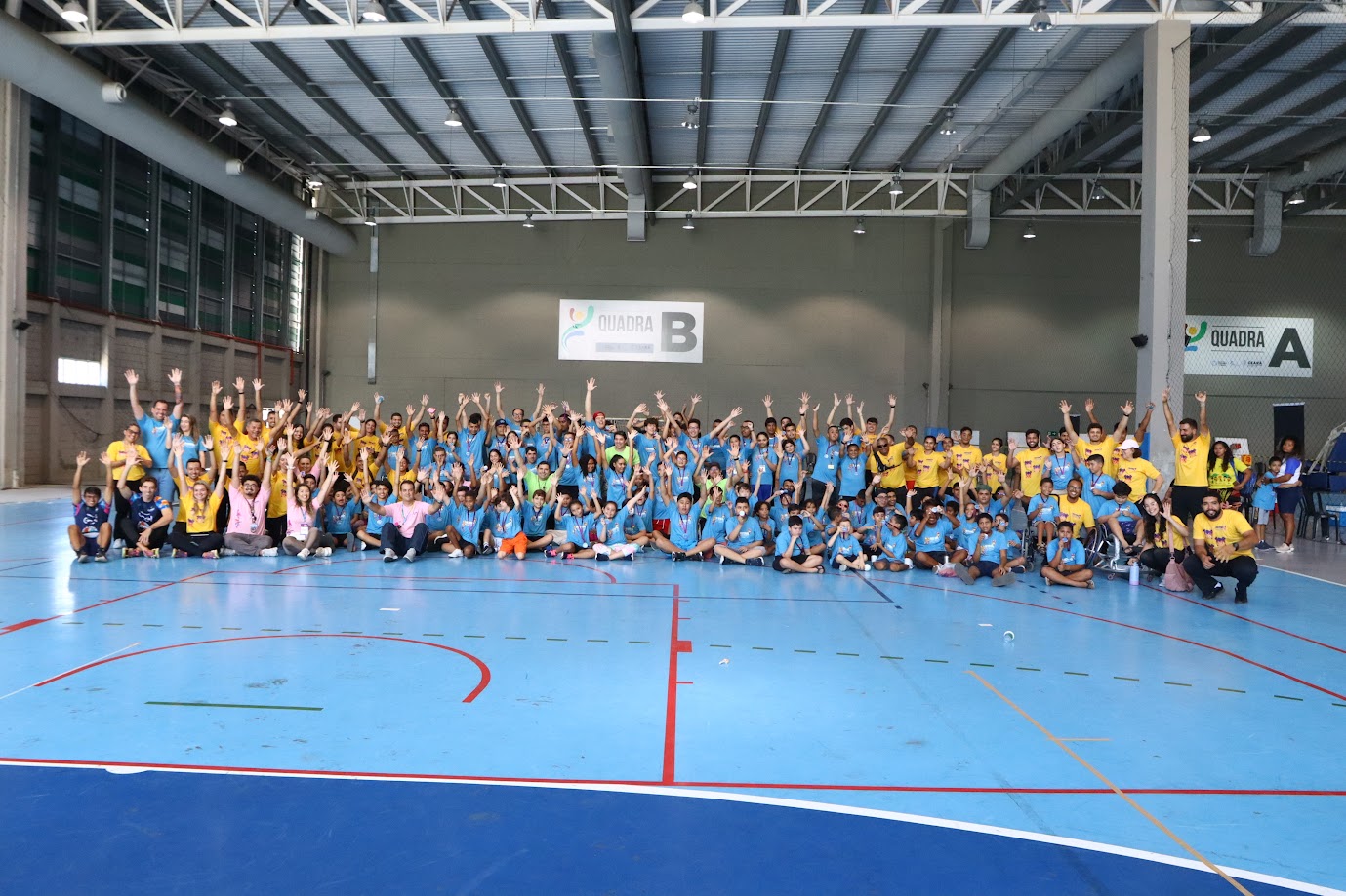 Mais de 180 crianças participam do Festival Paralímpico em Fortaleza