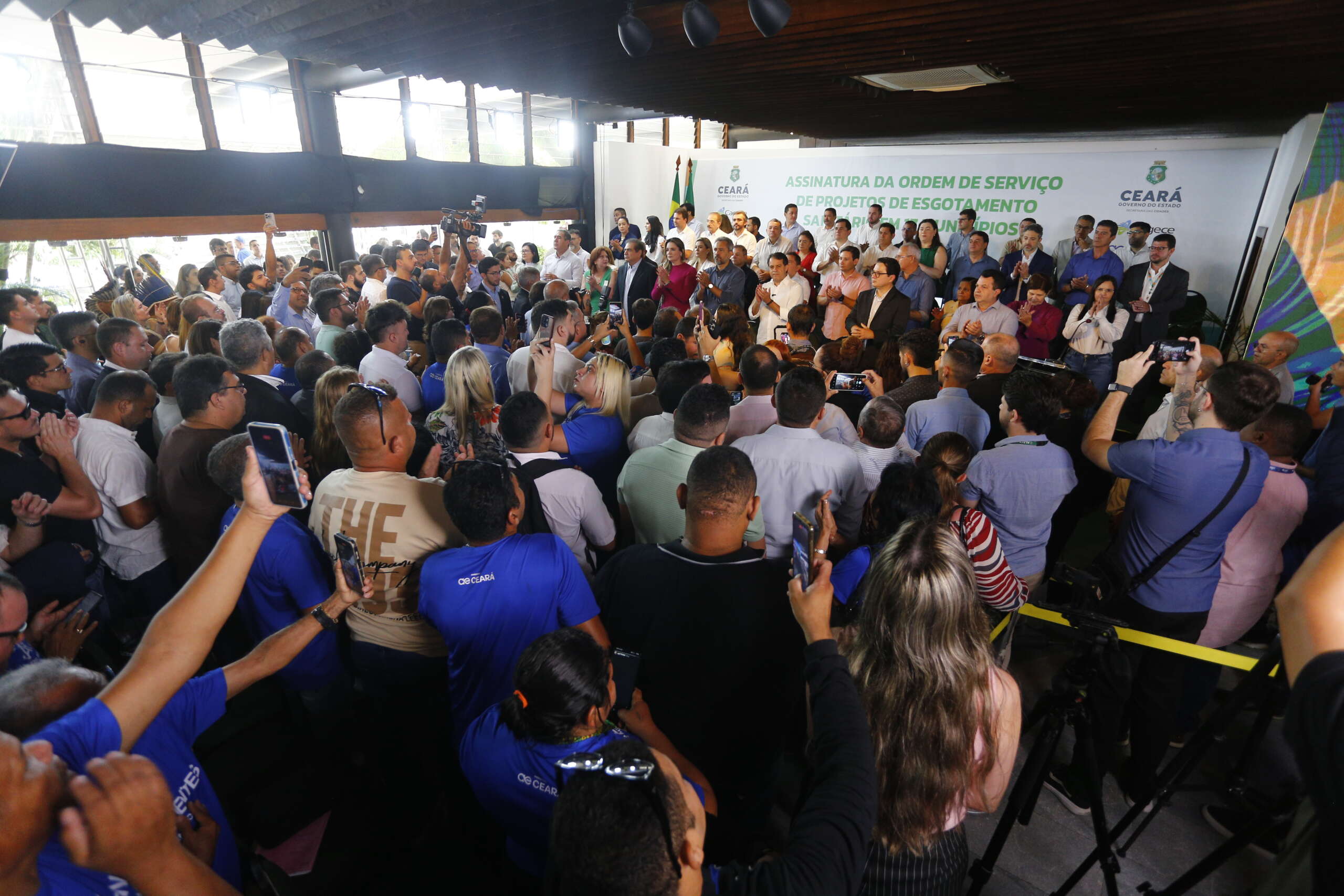 R$ 521 milhões em obras de esgotamento sanitário vão melhorar a vida de 126 mil cearenses