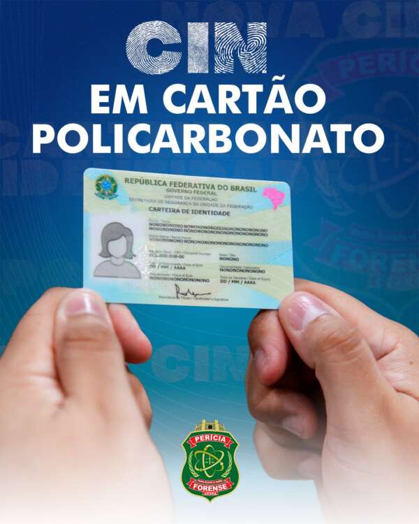 Pefoce oferece serviço de emissão da nova carteira de identidade em formato de cartão