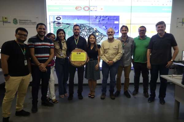 Funceme recebe homenagem do Prevfogo/Ibama pelo apoio no combate a incêndios florestais no Mato Grosso