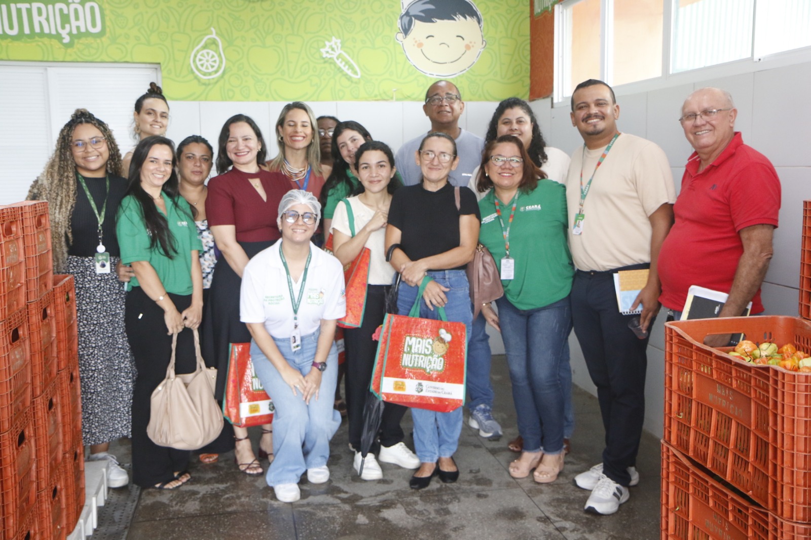 Ceasa-CE e Mais Nutrição discutem criação de banco de alimentos no Ceará