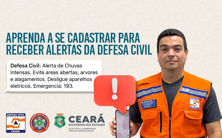 Dia Nacional da Defesa Civil: SSPDS homenageia a Cedec e ensina como receber alertas