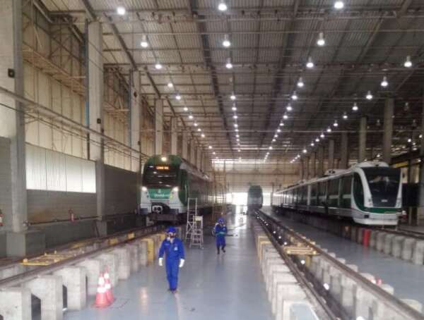 Carnaval sem dengue: Metrofor recebe ações de sanitização em trens, estações e orienta a população