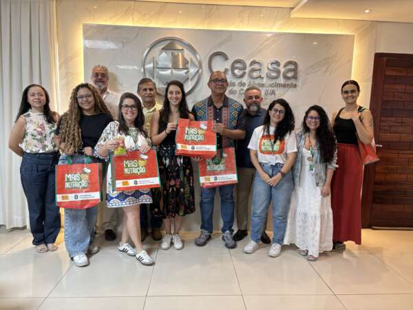 Mais Nutrição recebe visita de equipe do Pacto Contra a Fome
