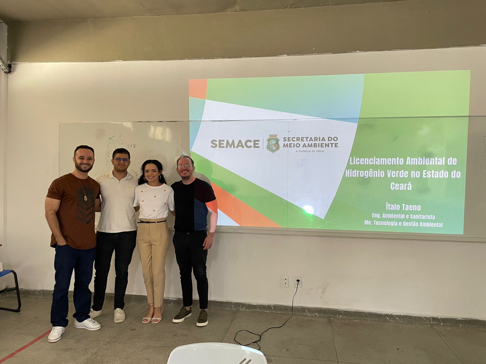 Licenciamento ambiental: Semace compartilha avanços e experiências com estudantes da Uece