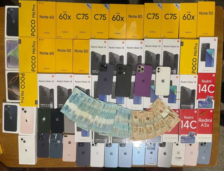 Meu Celular: Polícia Civil deflagra operação e prende suspeitos envolvidos em furtos de celulares em Fortaleza
