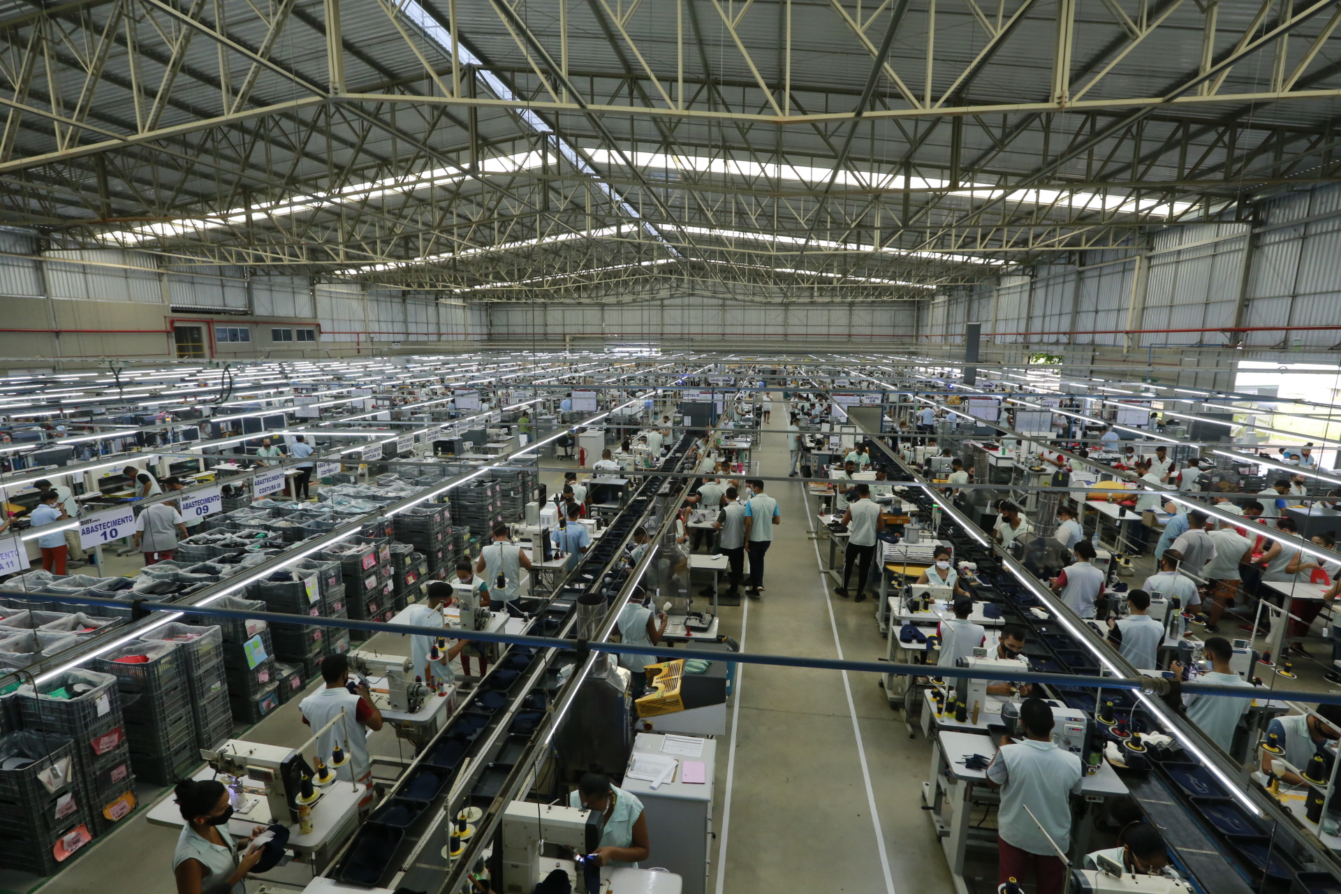 Produção industrial do Ceará continua crescendo e apresenta o melhor resultado do Brasil em janeiro