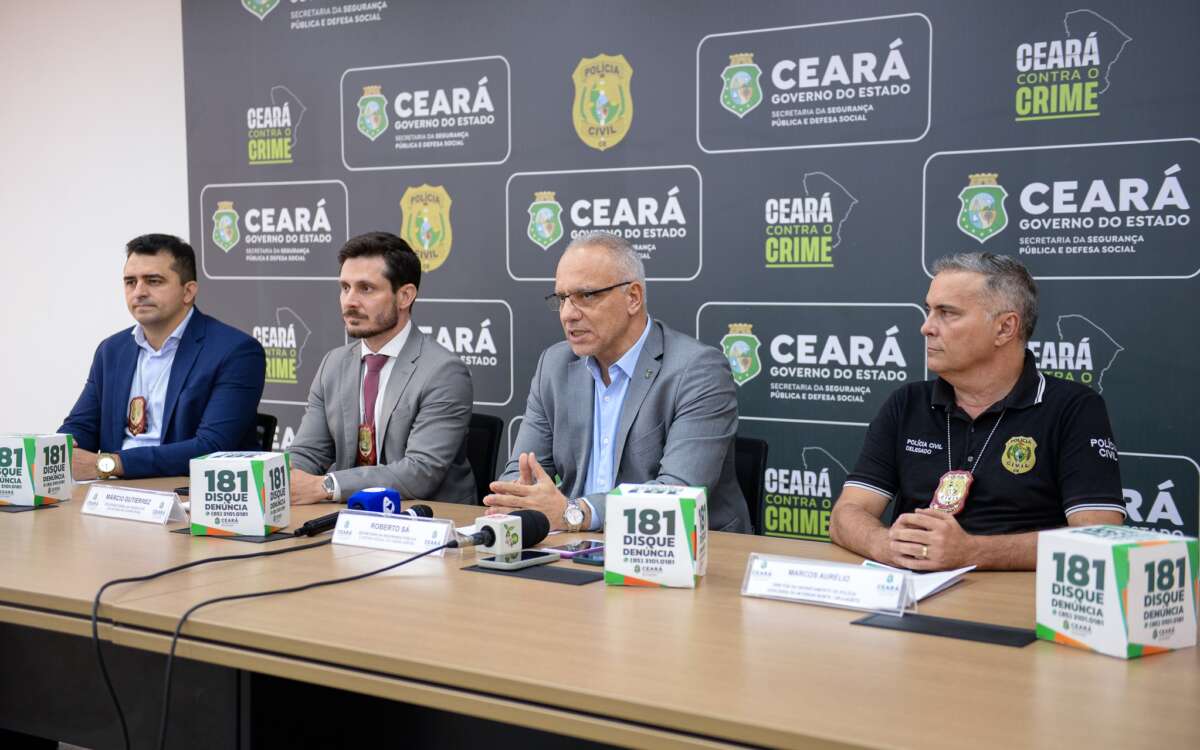 PCCE cumpre mandados de prisão e realiza flagrantes contra oito homens durante 2º fase da Operação Strike em Fortaleza e Caridade