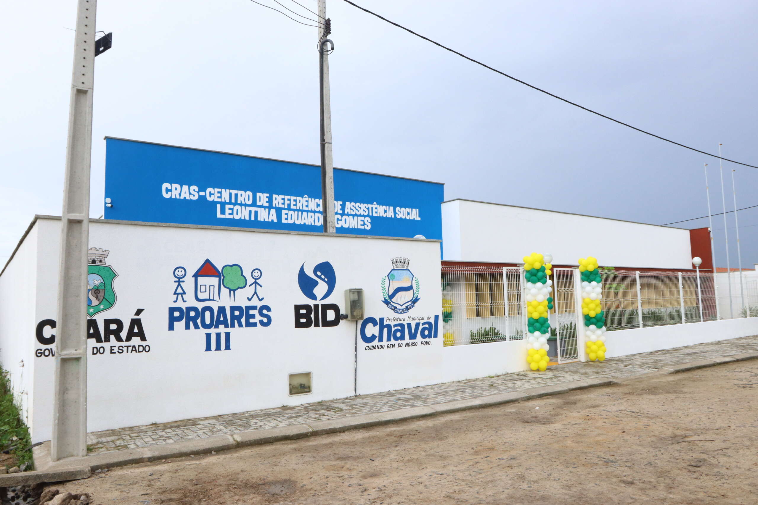 Em Chaval, Governo do Ceará inaugura novo Cras para atender a população