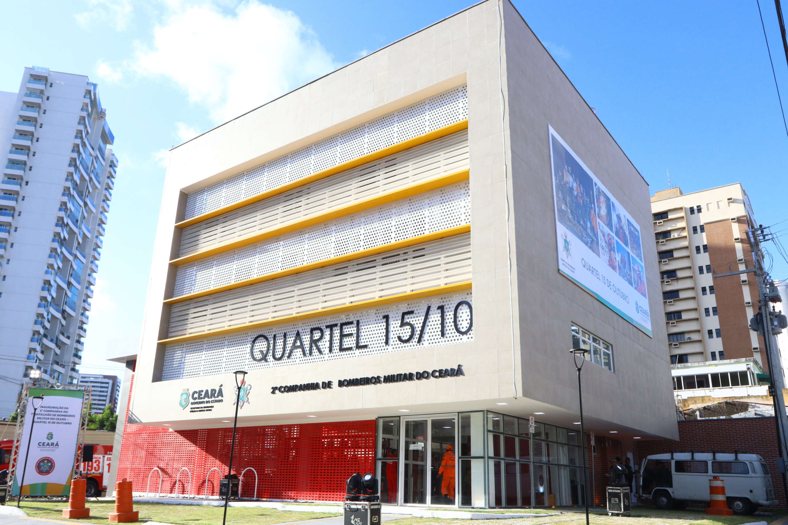 Governo do Ceará inaugura Quartel do Corpo de Bombeiros no lugar do antigo Edifício Andrea