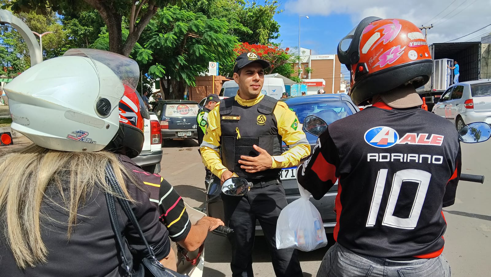 Detran-CE realiza ações educativas alusivas ao Maio Amarelo no município de Tianguá