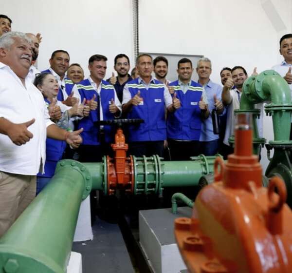 Inauguração de estação de tratamento leva água tratada para 20 comunidades do Cariri