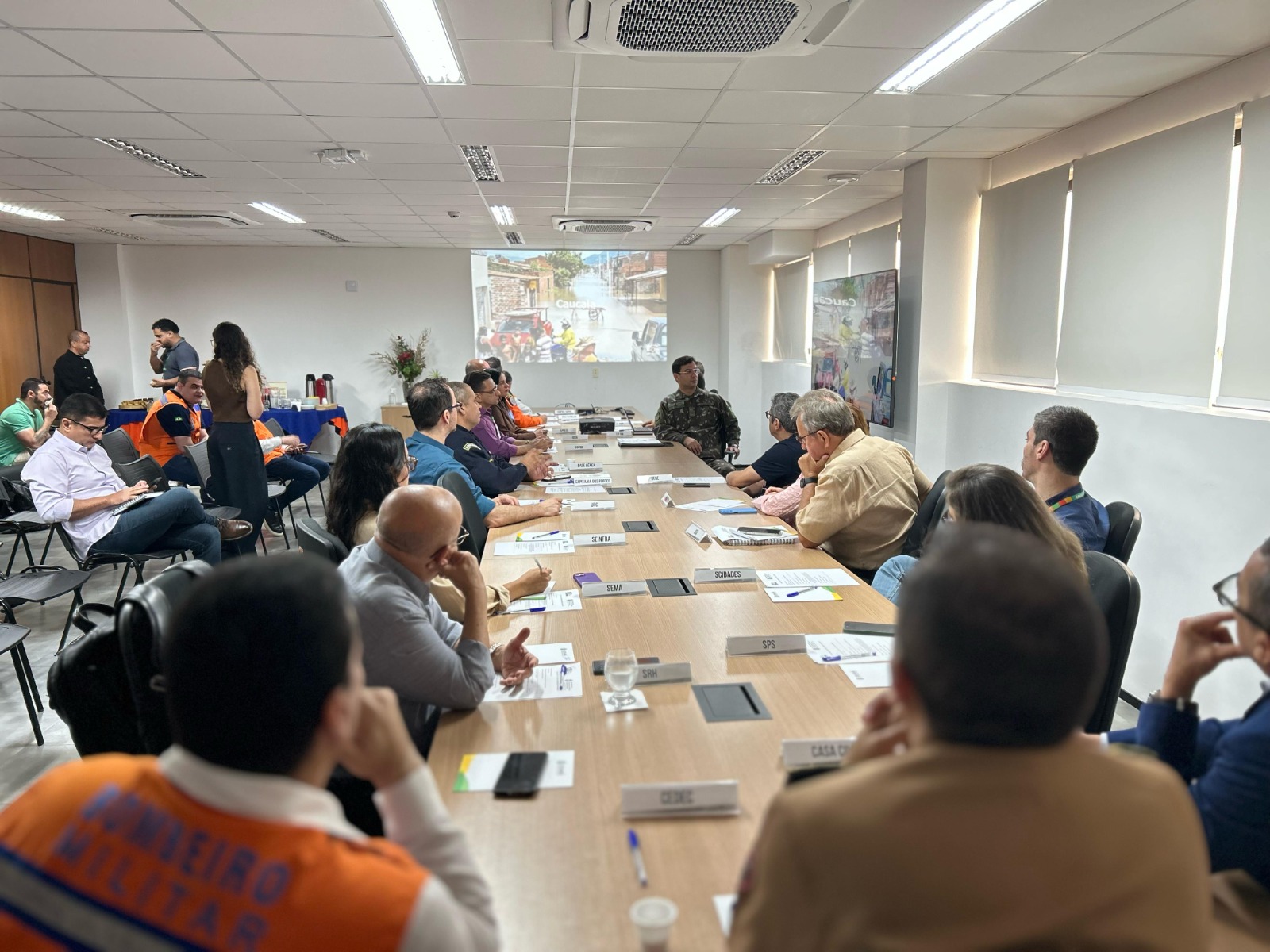 SRH participa da 1ª Reunião do Conselho Estadual de Proteção e Defesa Civil