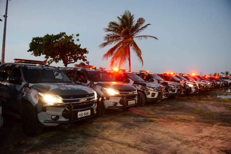 Forças de segurança capturam 66 suspeitos e apreendem 32 armas durante Operação Integração Saturação Total