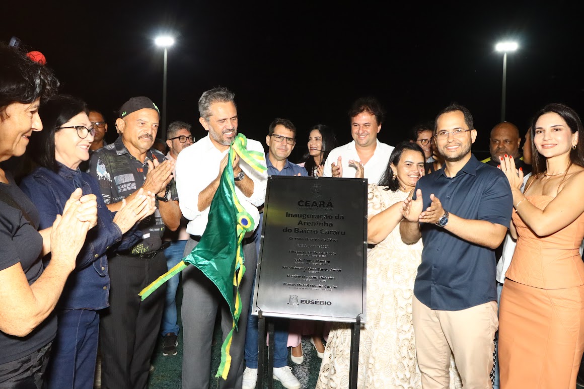 Governo do Ceará entrega 413ª areninha para a população, no Eusébio