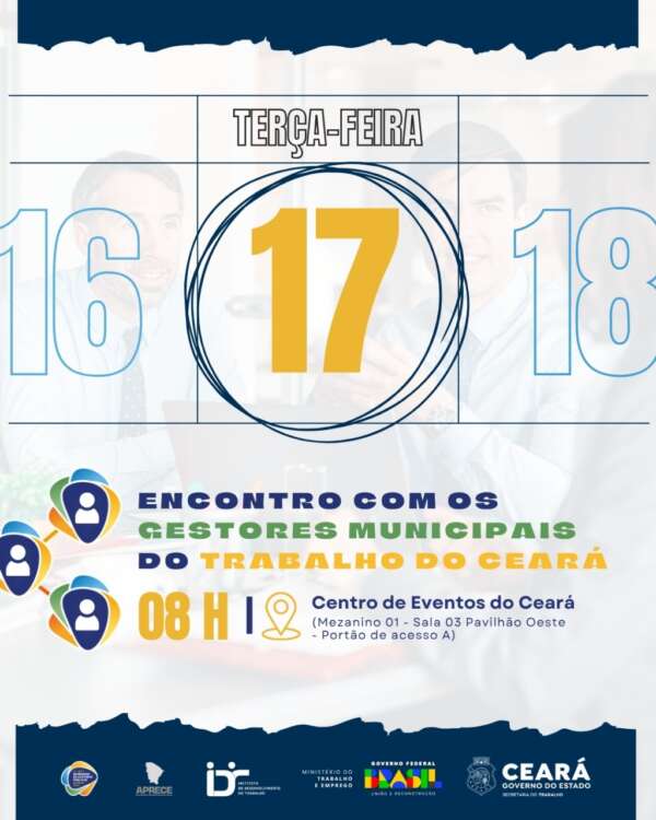 XIII Seminário Gestores Públicos debaterá políticas do trabalho