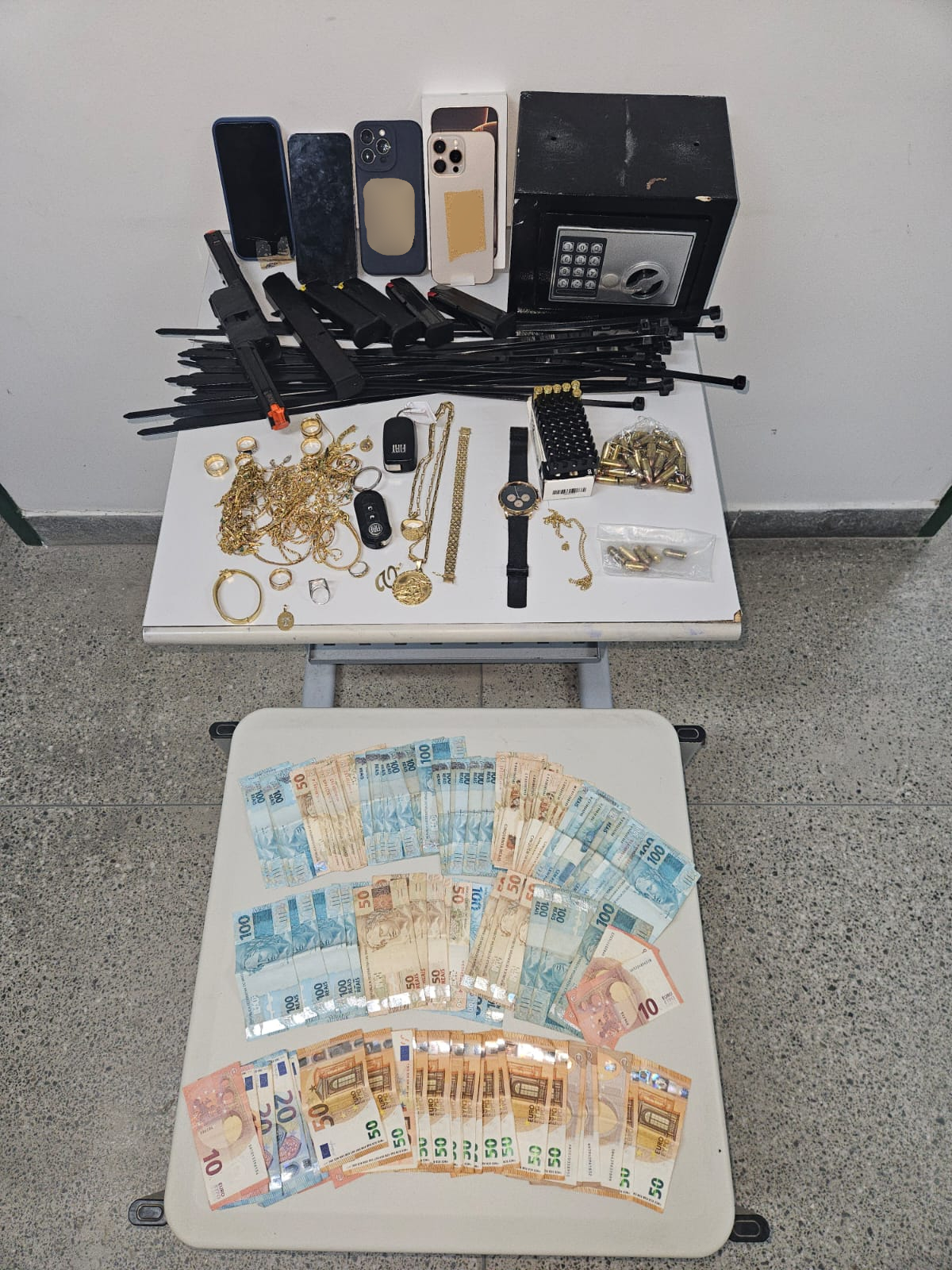 Mais três suspeitos são presos pela PCCE por roubo em apartamento no Presidente Kennedy