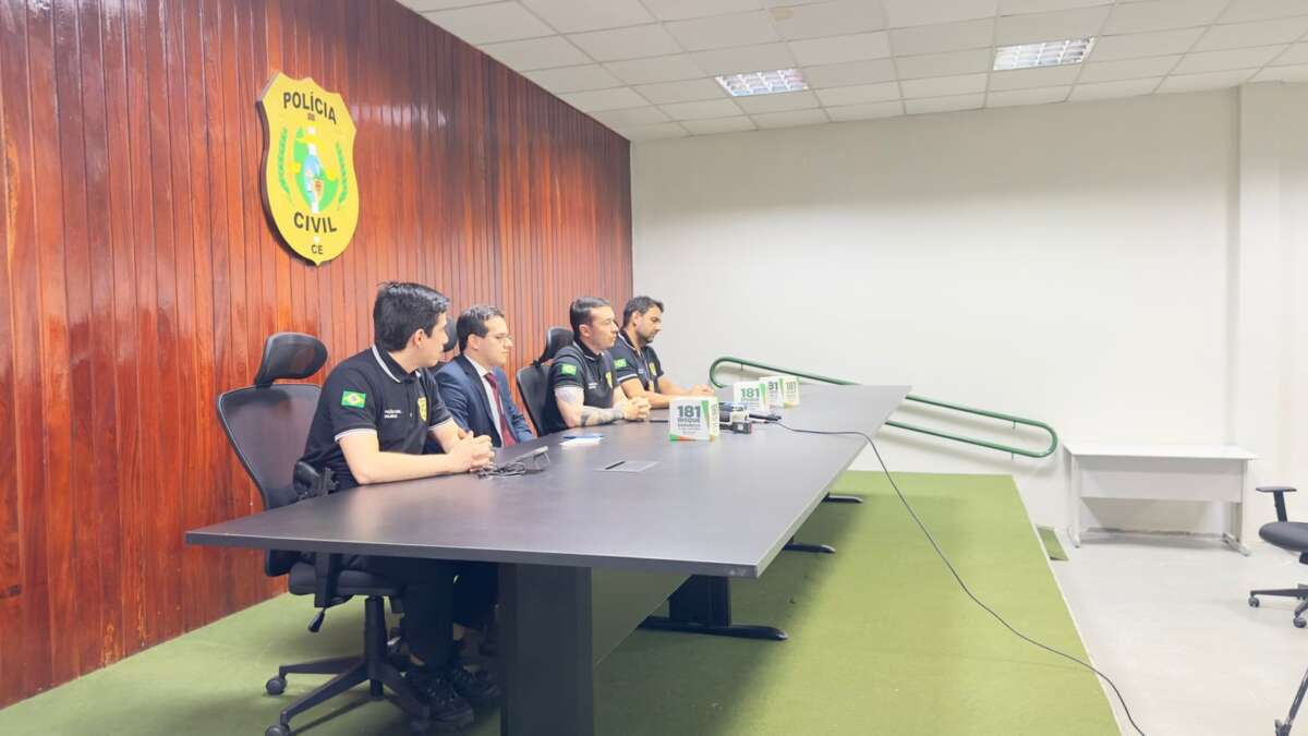 Durante operação, PCCE prende cinco pessoas e apreende R$ 1,5 milhão em cheques