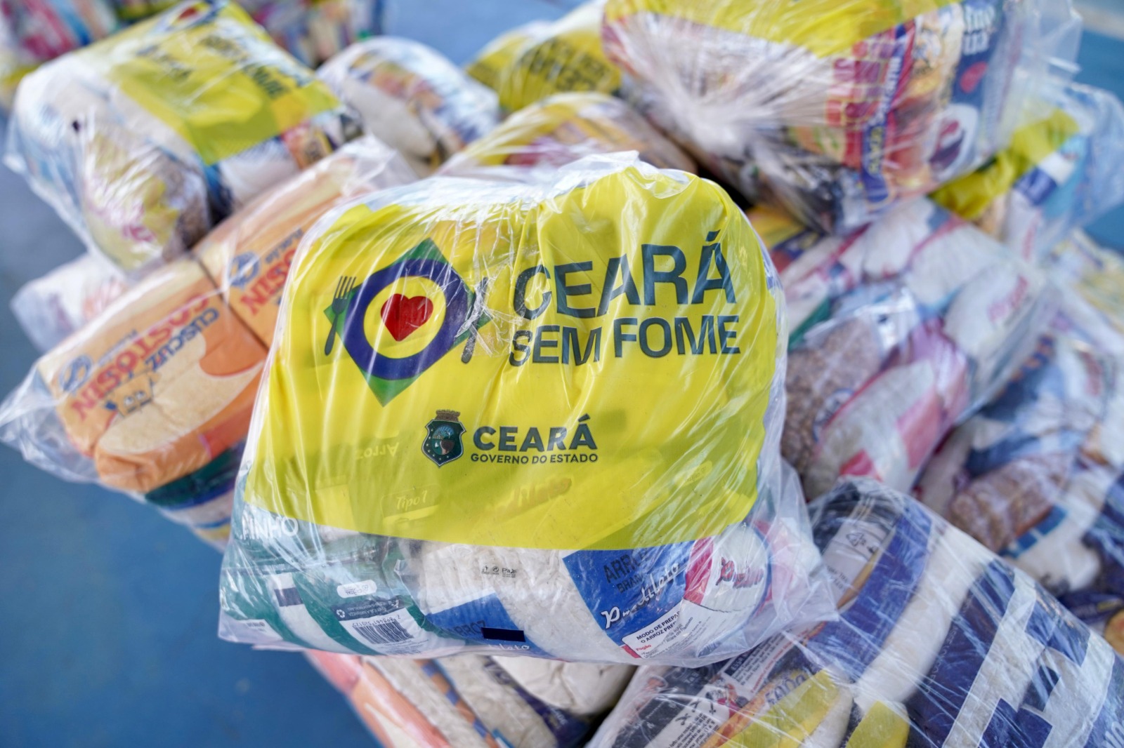 Ceará Sem Fome entrega 10 toneladas de alimentos a entidades do Cariri