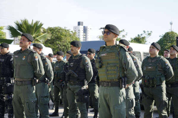 PMCE deflagra 2ª fase da Operação em Áreas Críticas do Interior para conter crimes violentos no Ceará