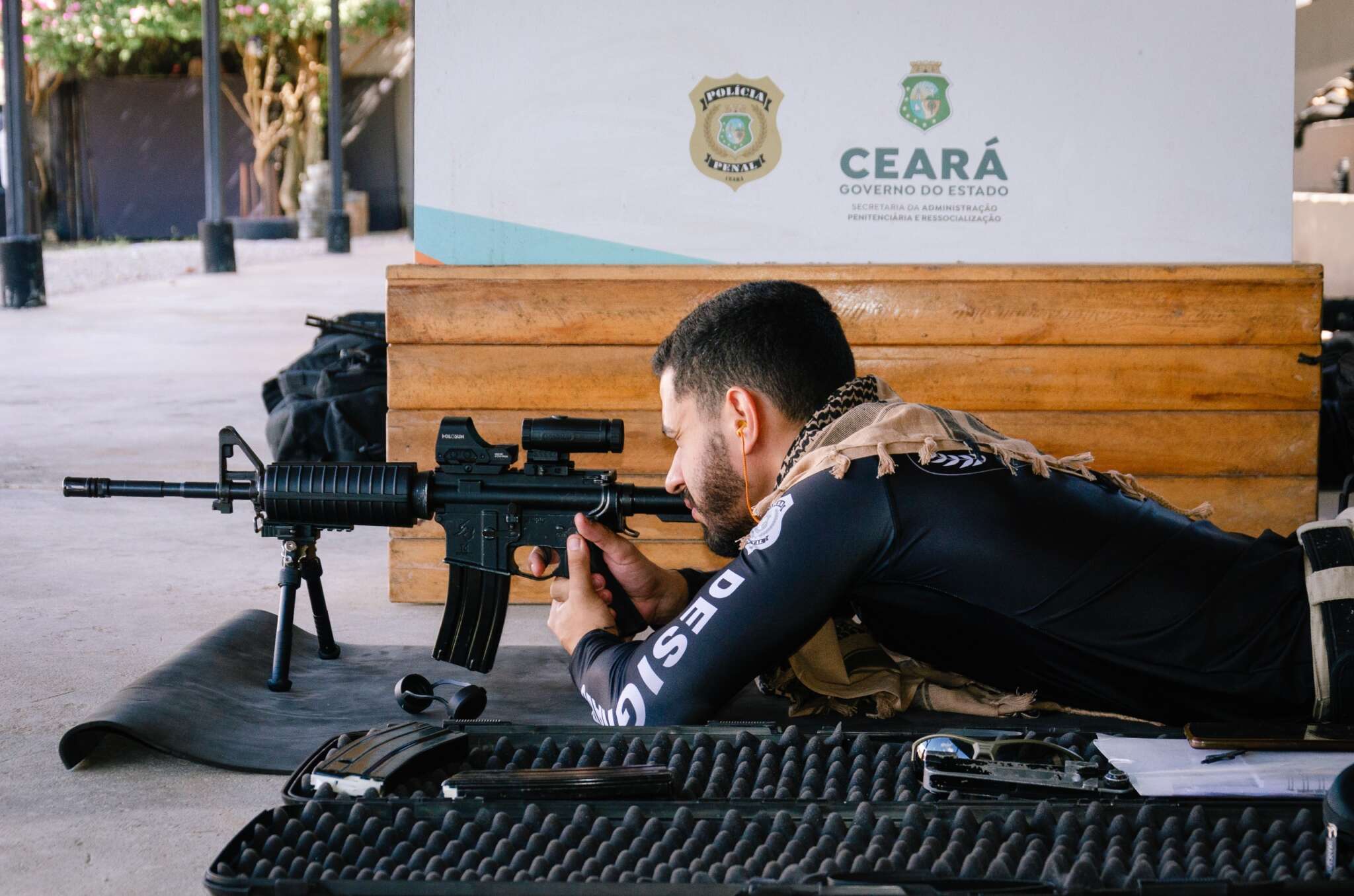 Polícia Penal do Ceará promove 2º Curso de Atirador Designado com participação de forças de segurança de todo o Brasil
