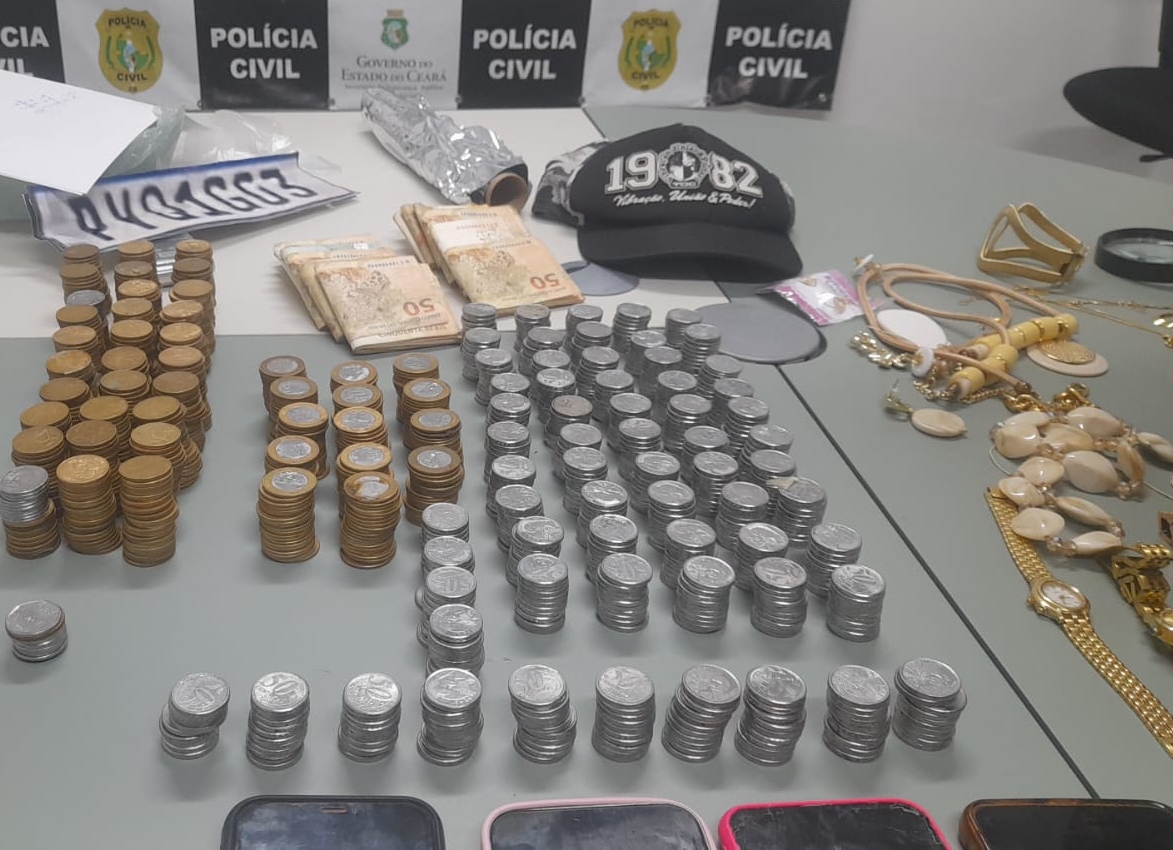 Polícia Civil captura casal suspeito de roubo em Cascavel com pertences das vítimas na Capital