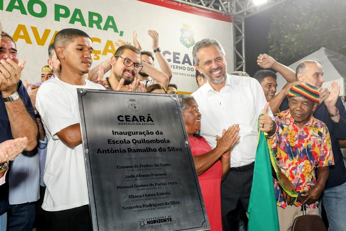 Governo do Ceará entrega primeira escola de tempo integral Quilombola
