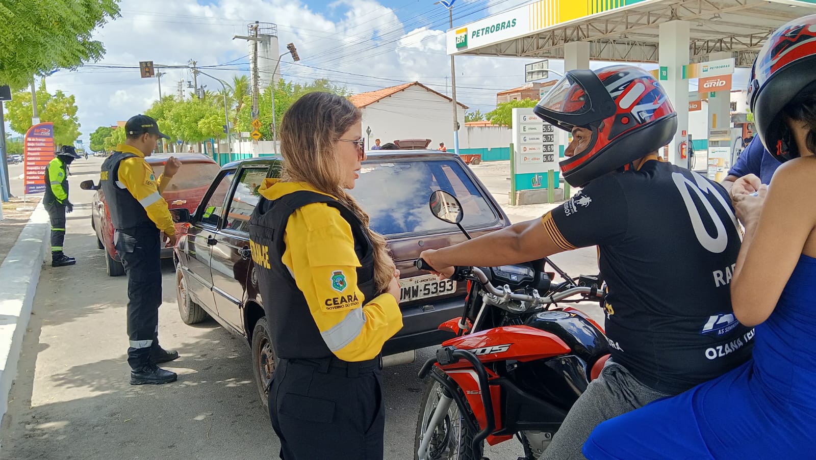 Detran-CE realiza ações educativas e palestras em Amontada