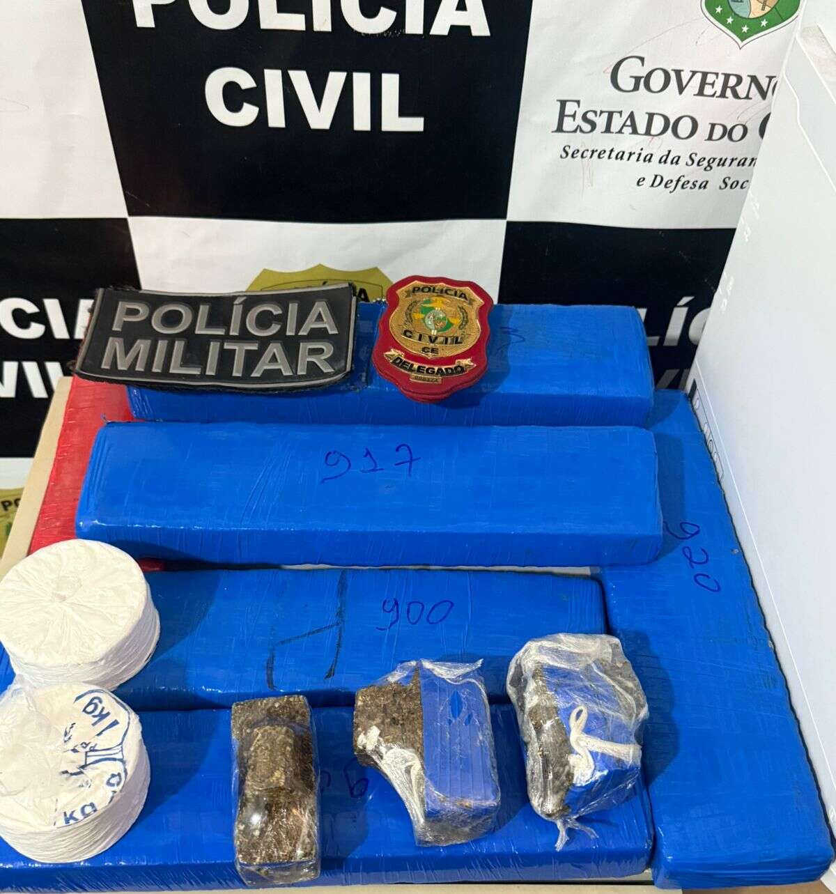 Em ação integrada, PCCE e PMCE apreendem cerca de seis quilos de entorpecentes em Boa Viagem