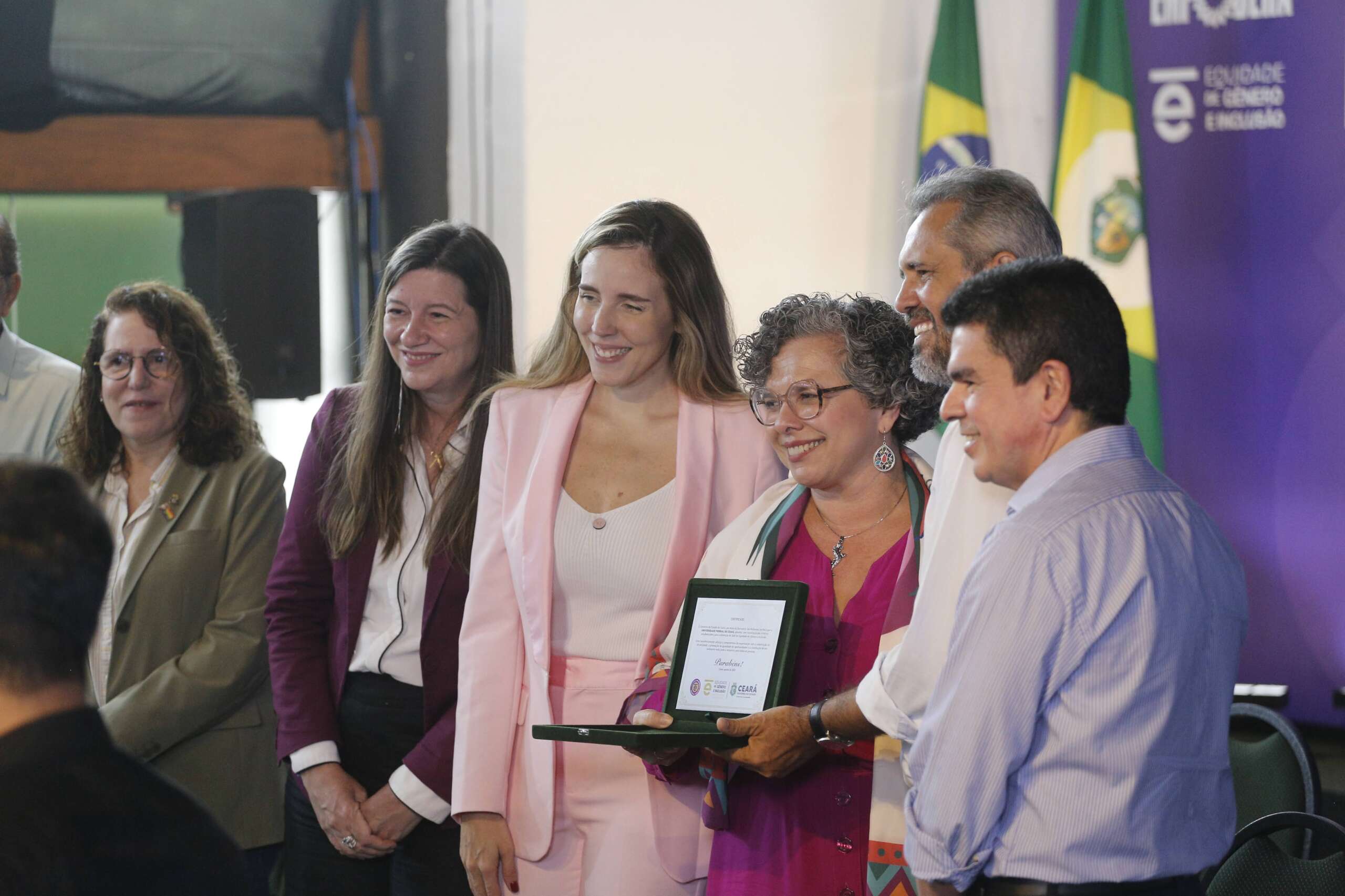 Governo do Ceará concede Selo de Equidade de Gênero e Inclusão a organizações públicas e privadas