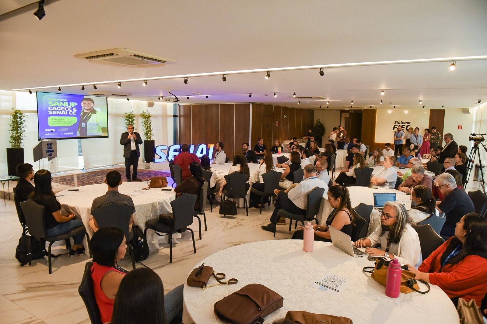 Cagece e SENAI Ceará lançam chamada de R$ 1 milhão para inovação em saneamento