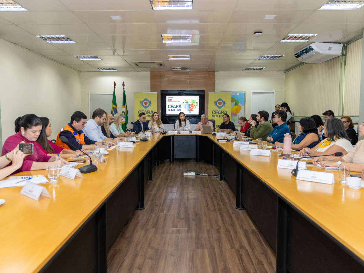 Seplag participa de reunião do Comitê Ceará Sem Fome para alinhar ações do programa