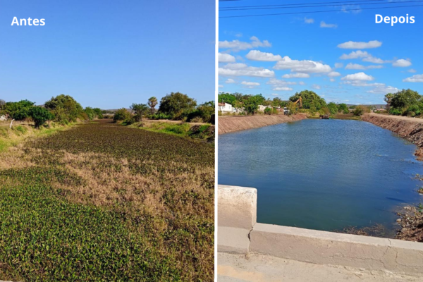 Governo do Ceará investe R$ 800 mil na revitalização de barragem do Rio Jaguaribe em Itaiçaba