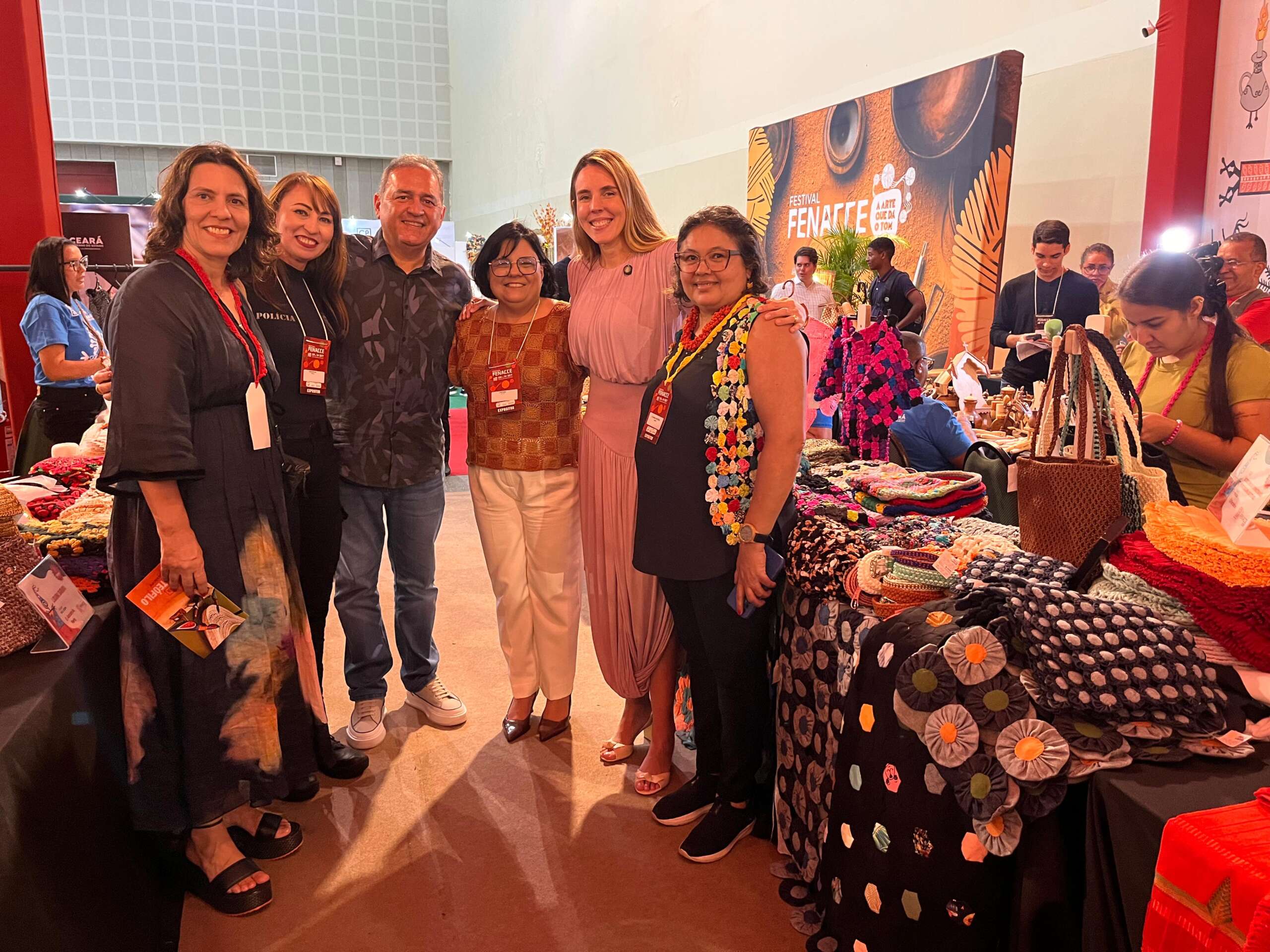 Artesanato produzido por internos do sistema prisional do Ceará é exposto na 7ª Feira Nacional de Artesanato e Cultura