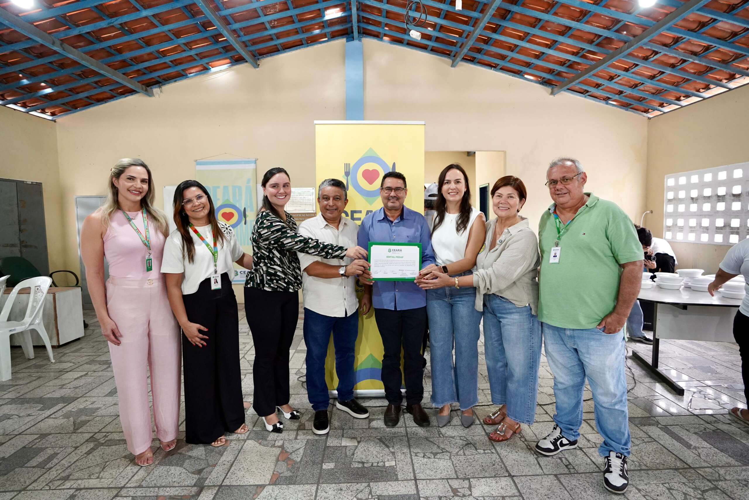 Governo do Ceará lança edital do FEDAF para beneficiários do Ceará Sem Fome