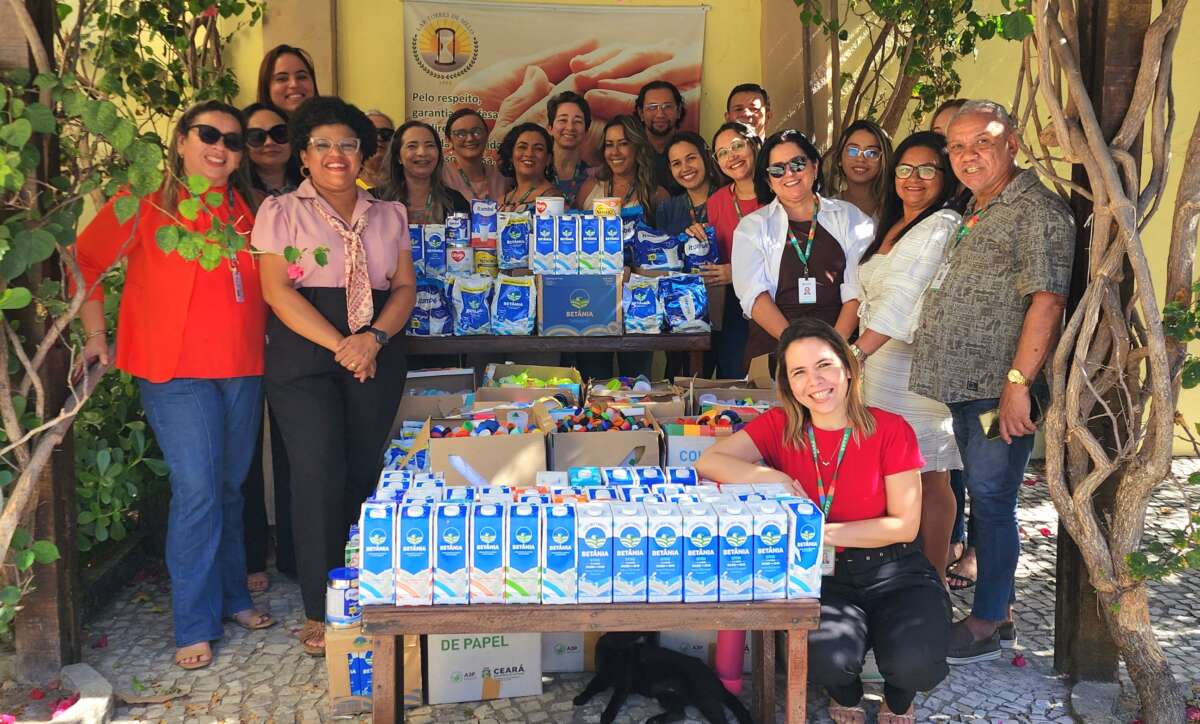 Seplag-CE une solidariedade e sustentabilidade em apoio ao Lar Torres de Melo