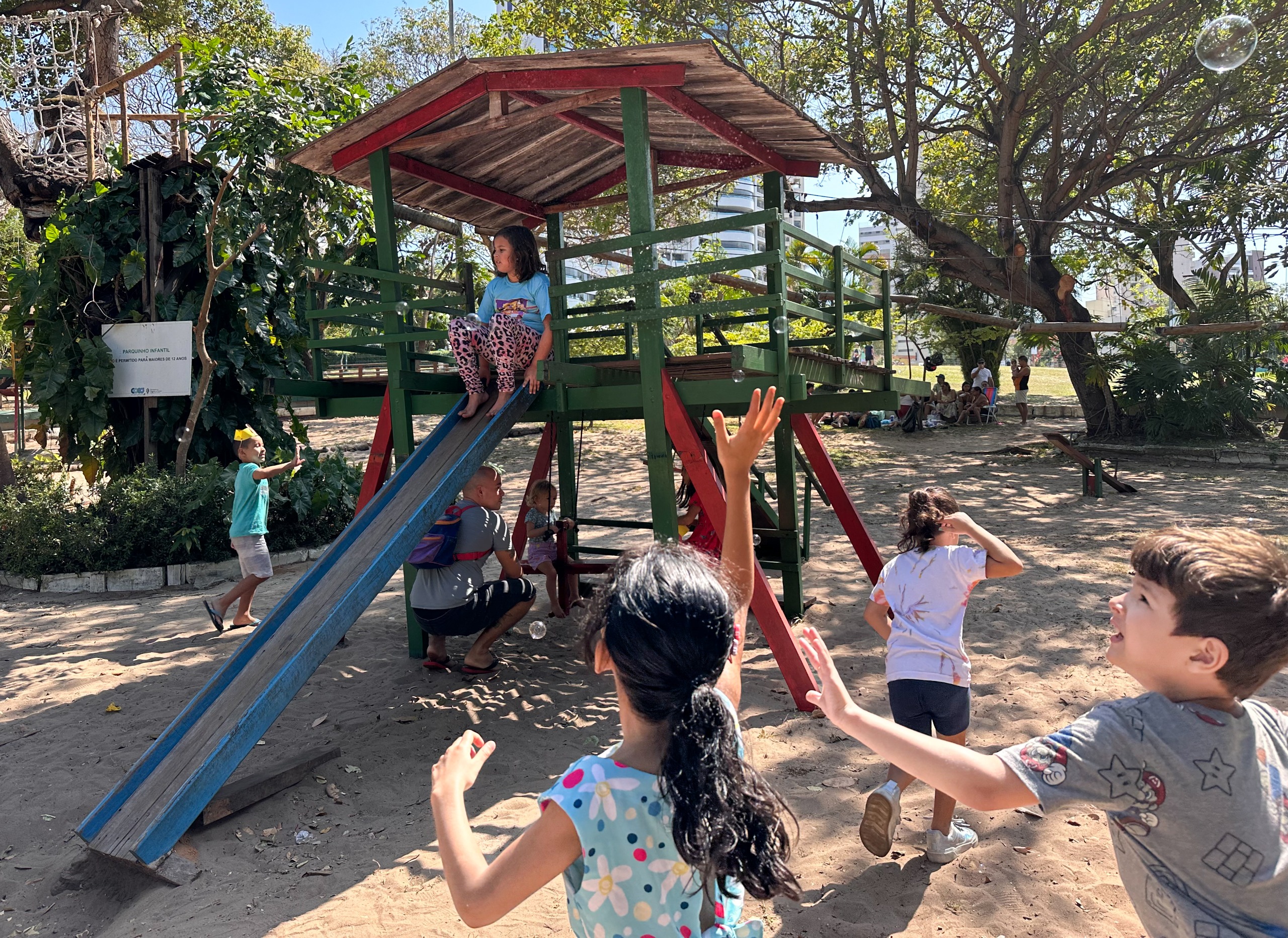 No Dia das Crianças, “Vem pro Parque” retorna ao Cocó com nova programação