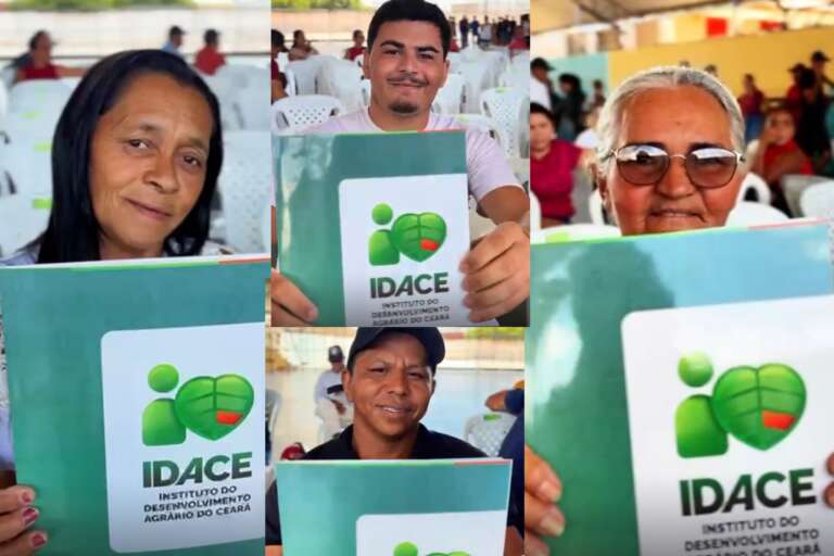 Governo do Ceará entrega 303 papéis da terra em Potengi