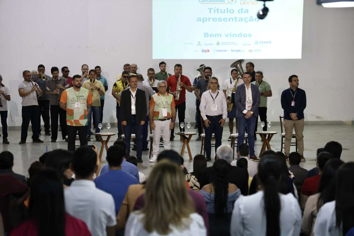 Caravana Ceará Um Só mobiliza o Cariri em ação pelo desenvolvimento integrado do Ceará