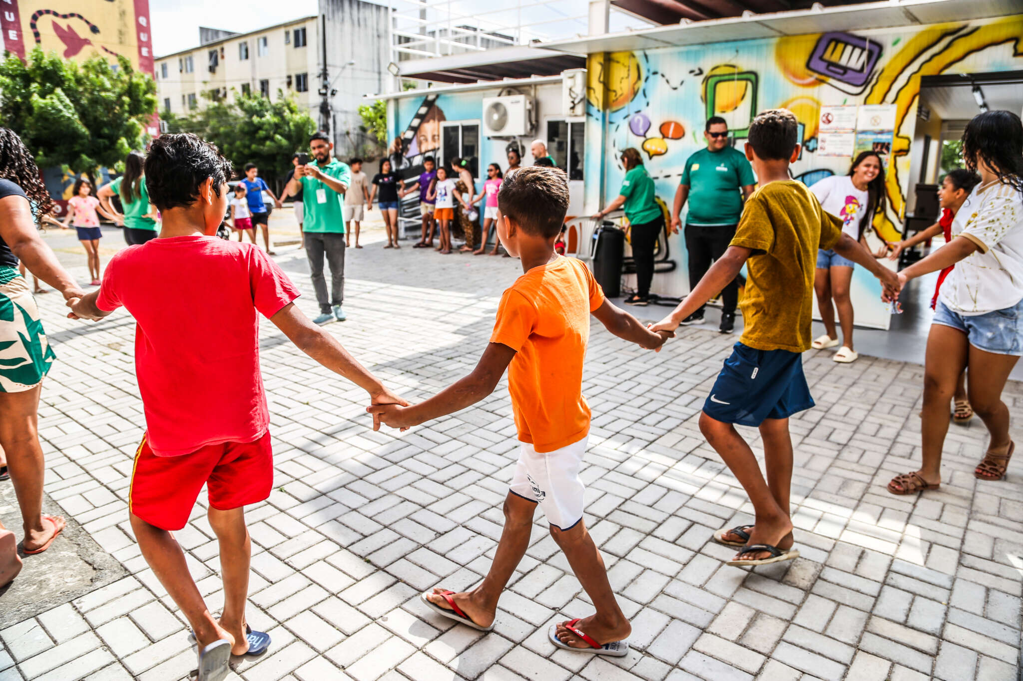 Zona Viva inicia programação do Dia das Crianças com atividades lúdicas e oficinas