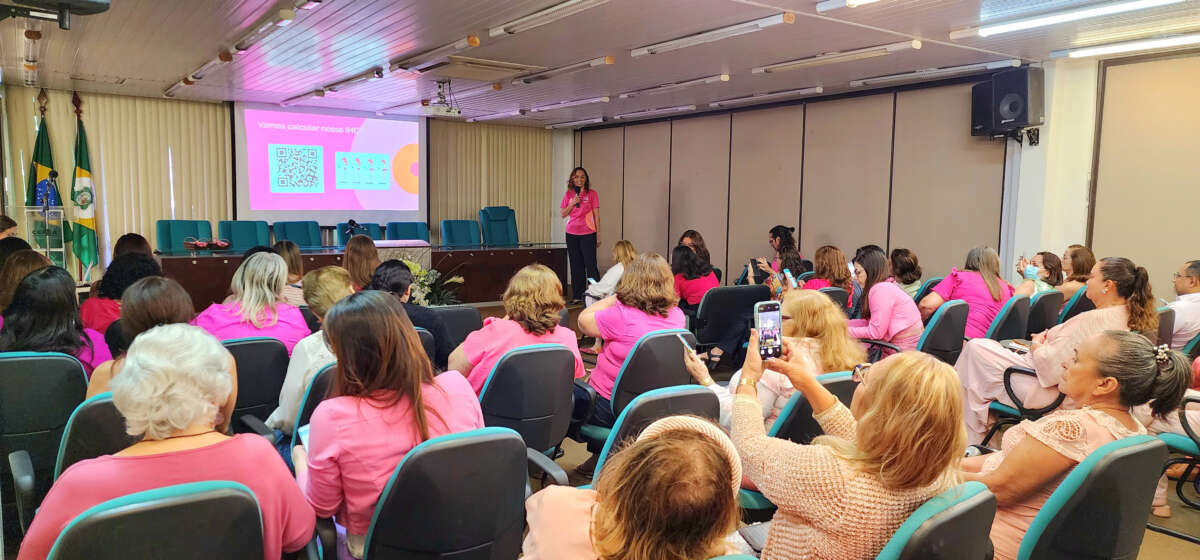 Outubro Rosa na Seplag-CE destaca prevenção, diagnóstico precoce e autocuidado