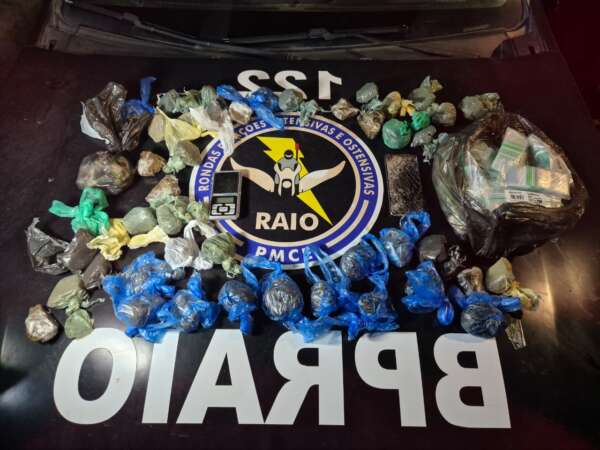 Polícia Militar prende suspeito de tráfico de drogas e apreende maconha em residência em Sobral