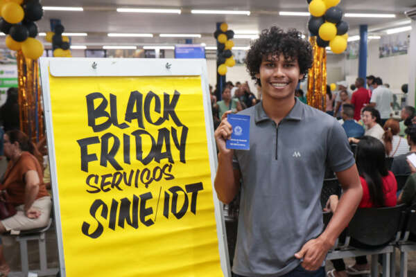 Mais de 6 mil novas oportunidades na Black Friday de Empregos
