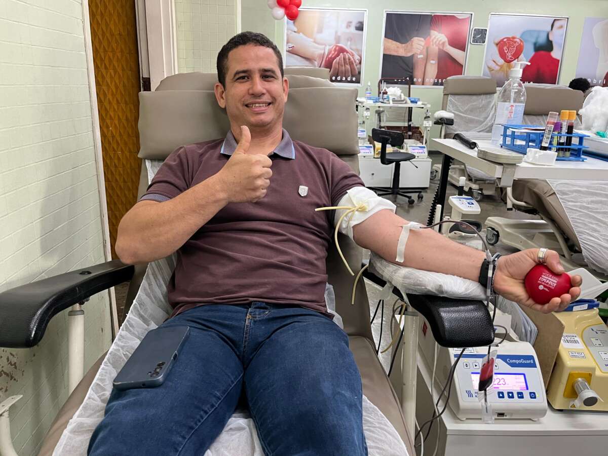 Hemoce realiza abertura da Semana do Doador de Sangue nesta segunda-feira (24)