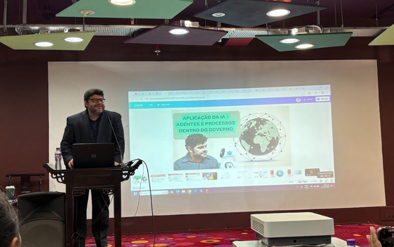 Auditor de Controle Interno da CGE representa o Ceará em Colóquio Internacional sobre Economia Digital em Macau